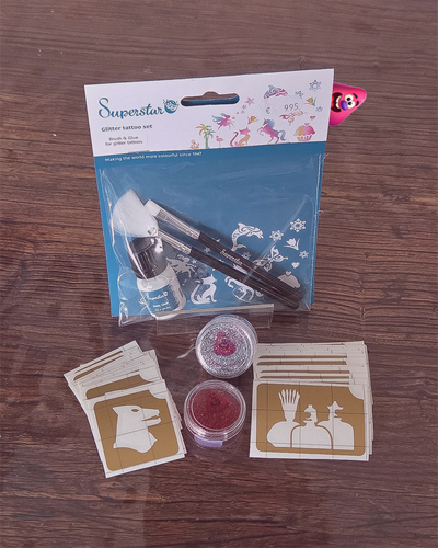 Basispakket Katuit | Glittertattoos