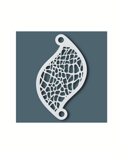 Herbruikbare stencils | Face Paint Stencil REPTILE