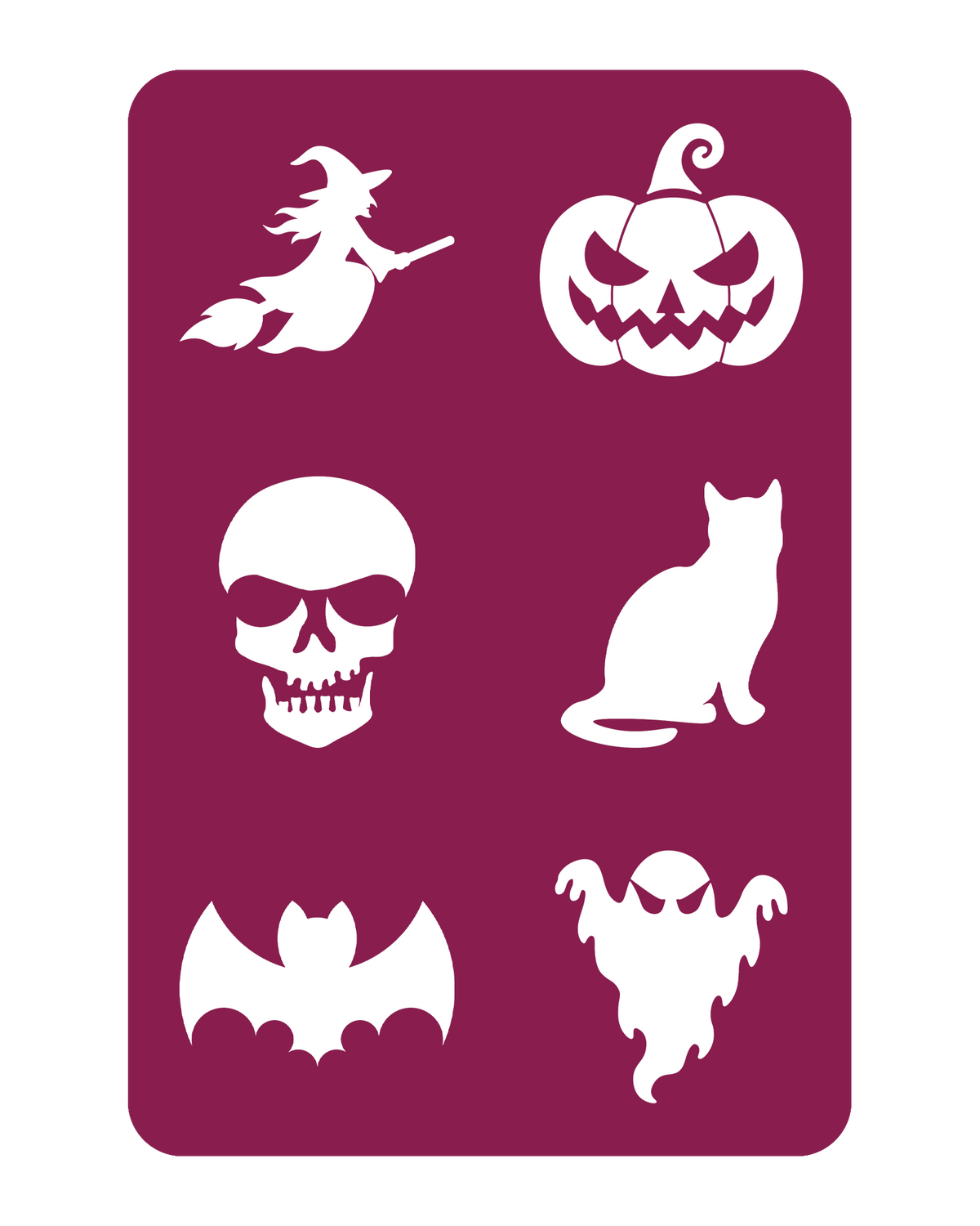 Halloween | Glittertattoo Stencilsets