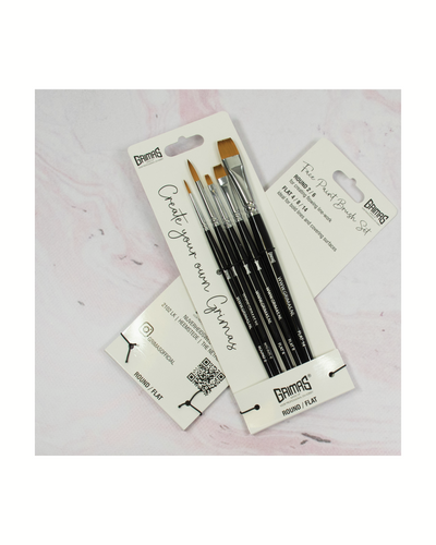 Penselenset ROUND/FLAT